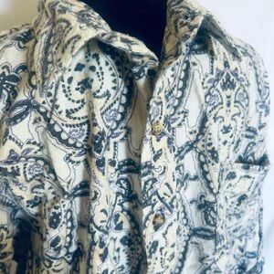 IZOD Paisley Button-Up Shirt